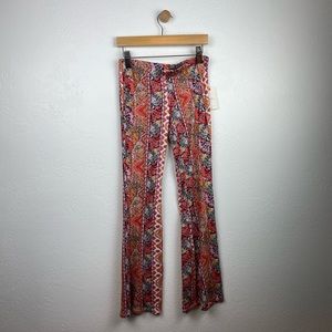 Billabong kids tell me flared pants size medium